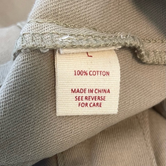 Wishlist Apparel Women’s Button Front Utility Jacket Slant Front Pockets Size L - Picture 6 of 6
